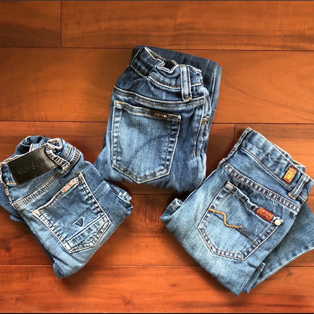 Hudson, Joe’s, and 7 for All Mankind Kids Jeans